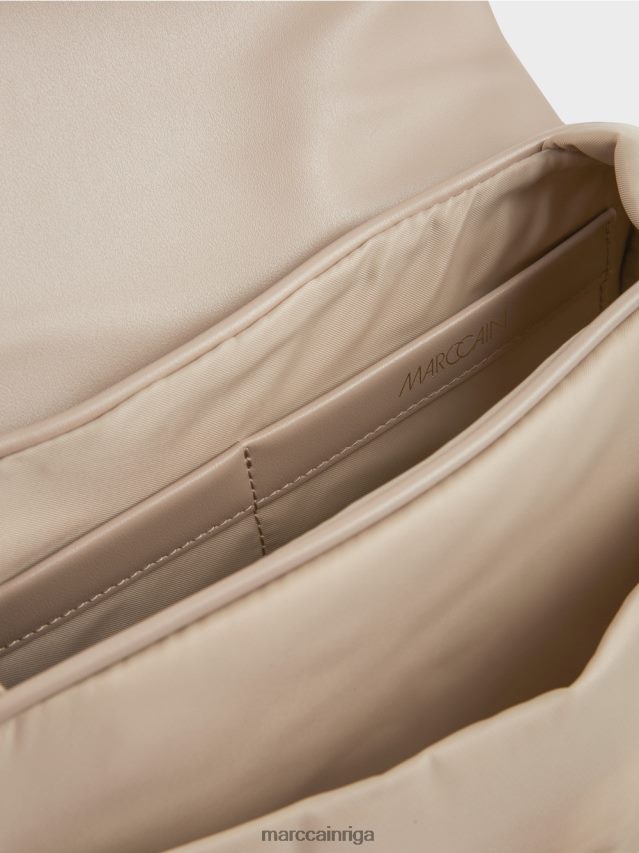 piederums balinātas smiltis VRBHXD1492 Marc Cain \"pārdomāt kopā\" ​​plecu soma