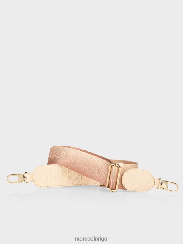 piederums krēms VRBHXD1543 Marc Cain mākslīgā nappa plecu soma ar siksnu