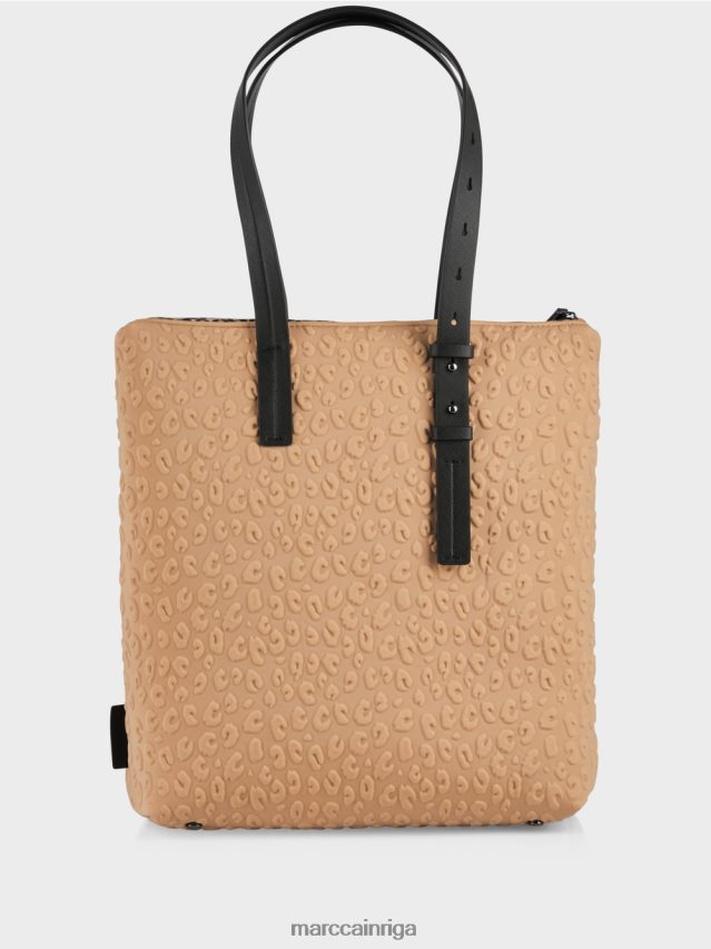 piederums mīksta kafija VRBHXD1503 Marc Cain pircējs izgatavots no tehno materiāla