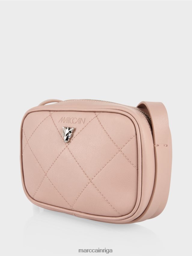 piederums mīksts pulveris rozā VRBHXD1497 Marc Cain \"pārdomāt kopā\" ​​plecu soma