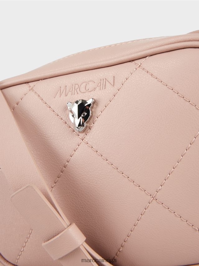 piederums mīksts pulveris rozā VRBHXD1497 Marc Cain \"pārdomāt kopā\" ​​plecu soma