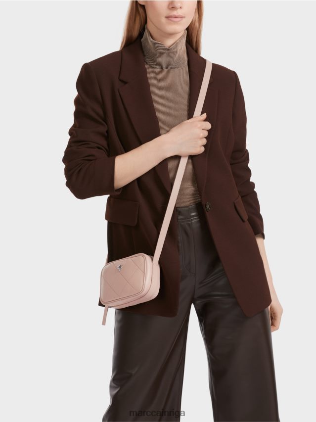 piederums mīksts pulveris rozā VRBHXD1497 Marc Cain \"pārdomāt kopā\" ​​plecu soma