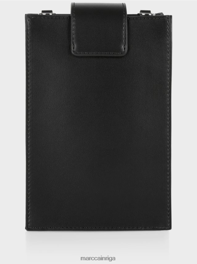 piederums melns VRBHXD1521 Marc Cain crossbody soma gareniskā formātā