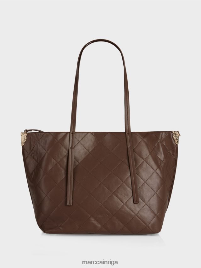 piederums tumšs koks VRBHXD1506 Marc Cain pirkuma soma "pārdomājiet kopā"